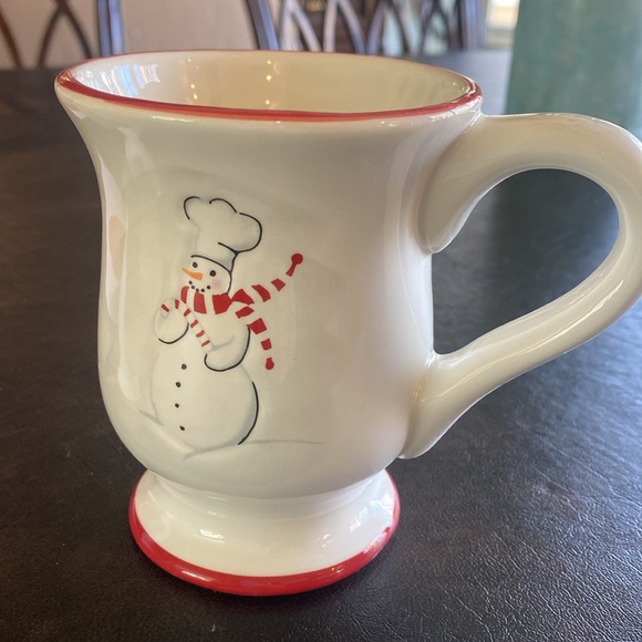 NWOT Williams-Sonoma Snowman Chef Mugs Set new in box - Picture 8 of 9